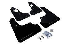 Load image into Gallery viewer, Rally Armor 08-17 Mitsubishi EVO X Black UR Mud Flap w/ Grey Logo - Main Product View