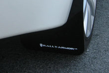 Load image into Gallery viewer, Rally Armor 08-17 Mitsubishi EVO X Black UR Mud Flap w/ White Logo - Side View
