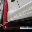 Load image into Gallery viewer, Rally Armor 08-17 Mitsubishi EVO X Red UR Mud Flap w/ White Logo - Side View