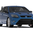Load image into Gallery viewer, Rally Armor 09-11 Ford Focus MK2 RS Black UR Mud Flap Grey Logo - Side View