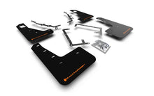Load image into Gallery viewer, Rally Armor 09-11 Ford Focus MK2 RS Black UR Mud Flap Orange Logo - Main Product View