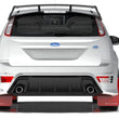 Load image into Gallery viewer, Rally Armor 09-11 Ford Focus MK2 RS Red UR Mud Flap White Logo - Side View