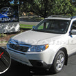 Load image into Gallery viewer, Rally Armor 09-13 Subaru Forester Black UR Mud Flap w/ Grey Logo - Side View