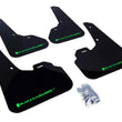 Load image into Gallery viewer, Rally Armor 10-13 Mazda3/Speed3 (Hatch/Sedan) Black UR Mud Flap w/Green Logo