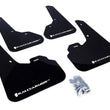 Load image into Gallery viewer, Rally Armor 10-13 Mazda3/Speed3 (Hatch/Sedan) Black UR Mud Flap w/White Logo - Main Product View