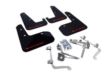 Load image into Gallery viewer, Rally Armor 11-14 Subaru WRX/STI (Sedan Only) Black UR Mud Flap w/Red Logo - Main Product View