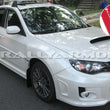 Load image into Gallery viewer, Rally Armor 11-14 Subaru WRX/STI (Sedan Only) Red UR Mud Flap w/White Logo - Side View