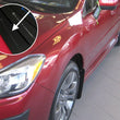 Load image into Gallery viewer, Rally Armor 12-16 Subaru Impreza 4D/5D Black UR Mud Flap w/Grey Logo - Side View