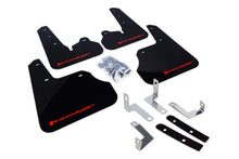 Load image into Gallery viewer, Rally Armor 12-16 Subaru Impreza 4D/5D Black UR Mud Flap w/Red Logo - Main Product View