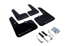 Load image into Gallery viewer, Rally Armor 12-18 Hyundai Veloster Black UR Mud Flap w/ Silver Logo - Main Product View