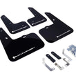 Load image into Gallery viewer, Rally Armor 12-18 Hyundai Veloster Black UR Mud Flap w/ White Logo - Main Product View