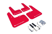 Load image into Gallery viewer, Rally Armor 12-18 Hyundai Veloster Red UR Mud Flap w/ White Logo - Main Product View