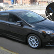 Load image into Gallery viewer, Rally Armor 12-19 Ford Focus ST / 16-19 RS Black Mud Flap w/Blue Logo - Side View