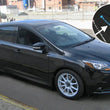 Load image into Gallery viewer, Rally Armor 12-19 Ford Focus ST / 16-19 RS Black Mud Flap w/Grey Logo - Back View