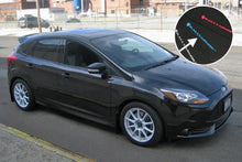 Load image into Gallery viewer, Rally Armor 12-19 Ford Focus ST / 16-19 RS Black Mud Flap w/Grey Logo - Back View