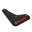 Load image into Gallery viewer, Rally Armor 12-19 Ford Focus ST / 16-19 RS Black UR Mud Flap w/Red Altered Font Logo - Back View