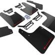 Load image into Gallery viewer, Rally Armor 12-24 Toyota 4Runner Black UR Mud Flap w/Red Logo - Main Product View