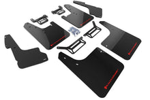 Load image into Gallery viewer, Rally Armor 12-24 Toyota 4Runner Black UR Mud Flap w/Red Logo - Main Product View