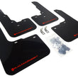 Load image into Gallery viewer, Rally Armor 13-16 Dodge Dart Black UR Mud Flap w/ Red Logo - Main Product View