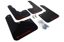 Load image into Gallery viewer, Rally Armor 13-16 Dodge Dart Black UR Mud Flap w/ Red Logo - Main Product View