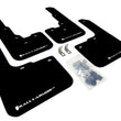Load image into Gallery viewer, Rally Armor 13-16 Dodge Dart Black UR Mud Flap w/ White Logo - Main Product View