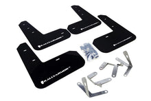 Load image into Gallery viewer, Rally Armor 13-17 Subaru BRZ/Toyota FR-S Black UR Mud Flap w/White Logo - Main Product View