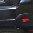 Load image into Gallery viewer, Rally Armor 13-17 Subaru Crosstrek XV Black UR Mud Flap w/Grey Logo - Installation View