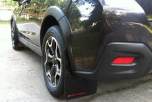 Load image into Gallery viewer, Rally Armor 13-17 Subaru Crosstrek XV Black UR Mud Flap w/Red Logo - Additional View 6