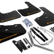 Load image into Gallery viewer, Rally Armor 13-19 Ford Fiesta ST Black UR Mud Flap w/Orange Logo