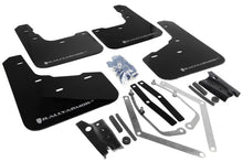 Load image into Gallery viewer, Rally Armor 13-19 Ford Fiesta ST Black UR Mud Flap w/Silver Logo - Main Product View