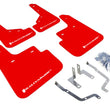 Load image into Gallery viewer, Rally Armor 14-18 Mazda3 Red UR Mud Flap w/White Logo - Main Product View