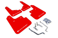 Load image into Gallery viewer, Rally Armor 14-18 Mazda3 Red UR Mud Flap w/White Logo - Main Product View