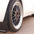 Load image into Gallery viewer, Rally Armor 14-18 Mazda3 Red UR Mud Flap w/White Logo - Back View
