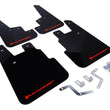Load image into Gallery viewer, Rally Armor 14-18 Subaru Forester Black Mud Flap w/ Red Logo - Main Product View
