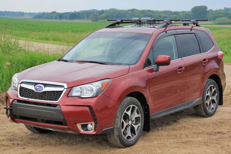 Rally Armor 14-18 Subaru Forester Black Mud Flap w/ Red Logo - Additional View 5
