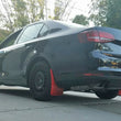 Load image into Gallery viewer, Rally Armor 15-18 VW Jetta Black UR Mud Flap w/Grey Logo - Side View