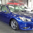 Load image into Gallery viewer, Rally Armor 15-19 Subaru Legacy Black UR Mud Flap w/ Grey Logo - Back View