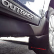 Load image into Gallery viewer, Rally Armor 15-19 Subaru Outback Black UR Mud Flap w/ Grey Logo - Side View