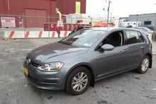 Load image into Gallery viewer, Rally Armor 15-21 MKVII VW Golf/GTI Black UR Mud Flap w/Red Logo - Installation View