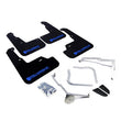 Load image into Gallery viewer, Rally Armor 15-21 Subaru WRX/STI Black Mud Flap Blue Altered Font Logo - Side View