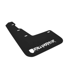 Load image into Gallery viewer, Rally Armor 15-21 Subaru WRX/STI Black Mud Flap White Altered Font Logo - Main Product View