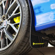 Load image into Gallery viewer, Rally Armor 15-21 Subaru WRX/STI Black UR Mud Flap w/Green Logo - Side View