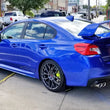 Load image into Gallery viewer, Rally Armor 15-21 Subaru WRX/STI Black UR Mud Flap w/Green Logo - Additional View 5