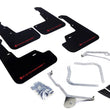 Load image into Gallery viewer, Rally Armor 15-21 Subaru WRX/STI Black UR Mud Flap w/Red Logo - Main Product View