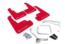 Load image into Gallery viewer, Rally Armor 15-21 Subaru WRX/STI Red UR Mud Flap w/White Logo - Main Product View