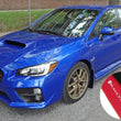Load image into Gallery viewer, Rally Armor 15-21 Subaru WRX/STI Red UR Mud Flap w/White Logo - Additional View 6