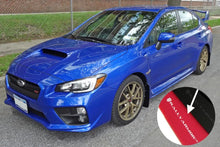 Load image into Gallery viewer, Rally Armor 15-21 Subaru WRX/STI Red UR Mud Flap w/White Logo - Additional View 6