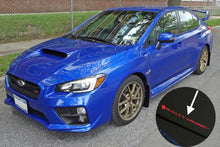 Load image into Gallery viewer, Rally Armor 15-21 Subaru WRX/STI White UR Mud Flap w/Black Logo - Additional View 5