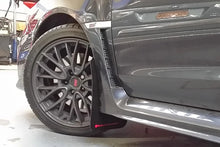 Load image into Gallery viewer, Rally Armor 15-21 Subaru WRX/STI White UR Mud Flap w/Black Logo - Additional View 9