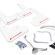 Load image into Gallery viewer, Rally Armor 15-21 Subaru WRX/STI White UR Mud Flap w/Red Logo - Main Product View